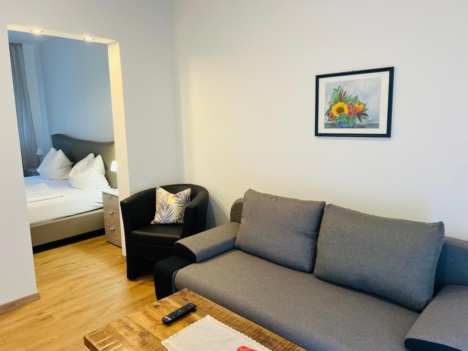 Hotel Pension Wiesenau Salzhausen المظهر الخارجي الصورة