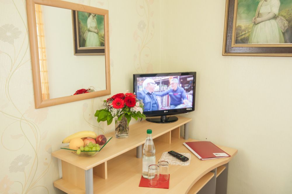 Hotel Pension Wiesenau Salzhausen المظهر الخارجي الصورة